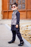 Black Waistcoat Suit - WKS 016