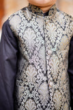 Black Waistcoat Suit - WKS 016