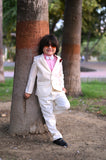 4pcs Cream White suit (Coat+Pant+Shirt+Bow) - CPS 004