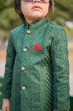 Green shervani - S14