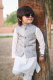Grey Waistcoat Suit EW31
