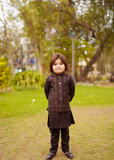 Brown Waistcoat Suit EW51