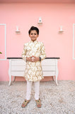 Golden Mysore Sequence Sherwani - S10