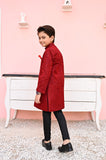 Maroon Sequence Sherwani - S8