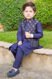 Dark Blue Waistcoat Suit EW17