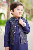 Dark Blue Waistcoat Suit EW17