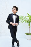 4pcs sequence Black suit (Coat+Pant+Shirt+Bow) - SCP 007