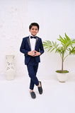 4pcs Sequence Blue suit (Coat+Pant+Shirt+Bow) - SCP 008