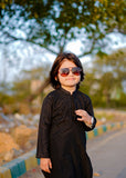 Jet Black chicken Kurta Trouser - KE 006
