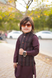 Maroon Waistcoat Suit EW 41
