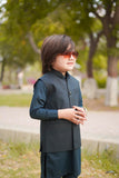 Storm Cloud Grey Waistcoat Suit EW 43