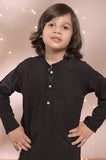 Dotted Black Cotton Kurta - K22