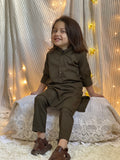 Arsenic Grey Kurta Trouser KT 72