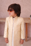 Cream Open shervani - S22