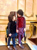 Black Velvet Waistcoat Suit EW 49