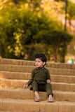 Olive Green Shirt Collar - KT 60